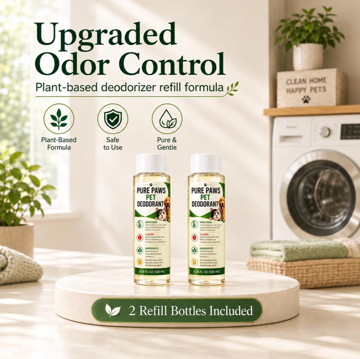 Pet Odor Eliminator Extra 2 Bottles