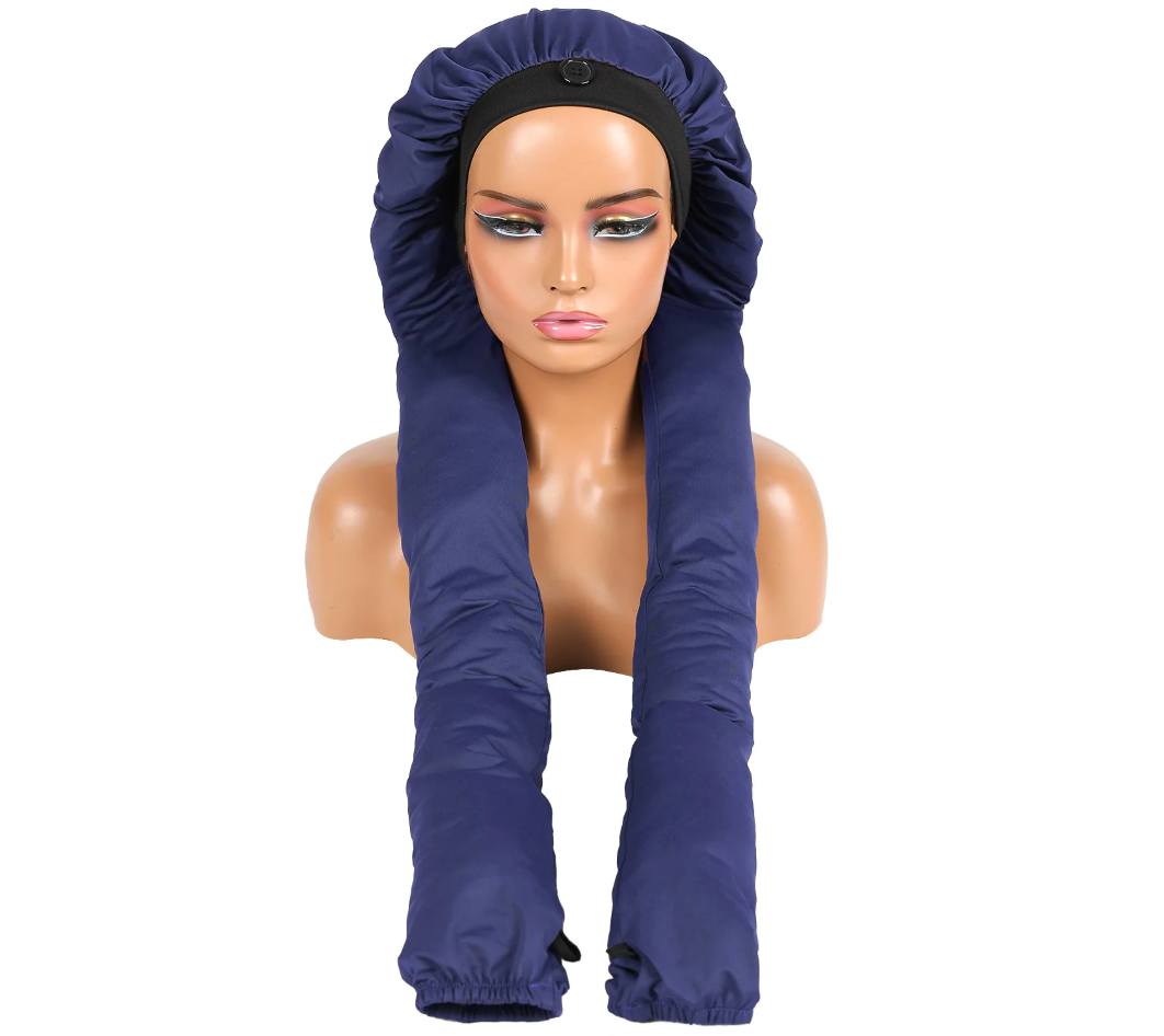 Silk Satin Hair Bonnet — Braid Protection Cap For Sleeping