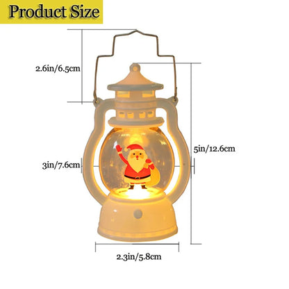 LED Holiday Lantern — Festive Indoor Decor and Lighting