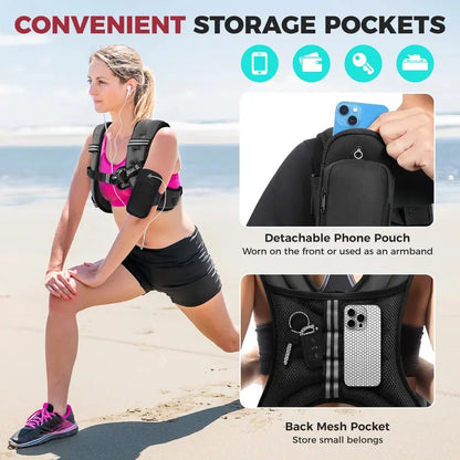 Weighted Workout Vest — for Walking, Running and Training