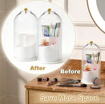 360° Rotating Toothbrush Holder — for Bathroom and Vanity