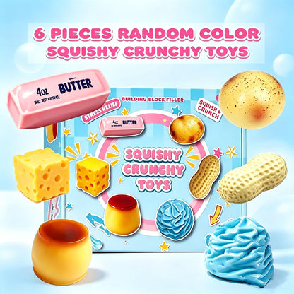 Crunchy Fidget Balls — Anti-Stress Squishy Toys for Teens