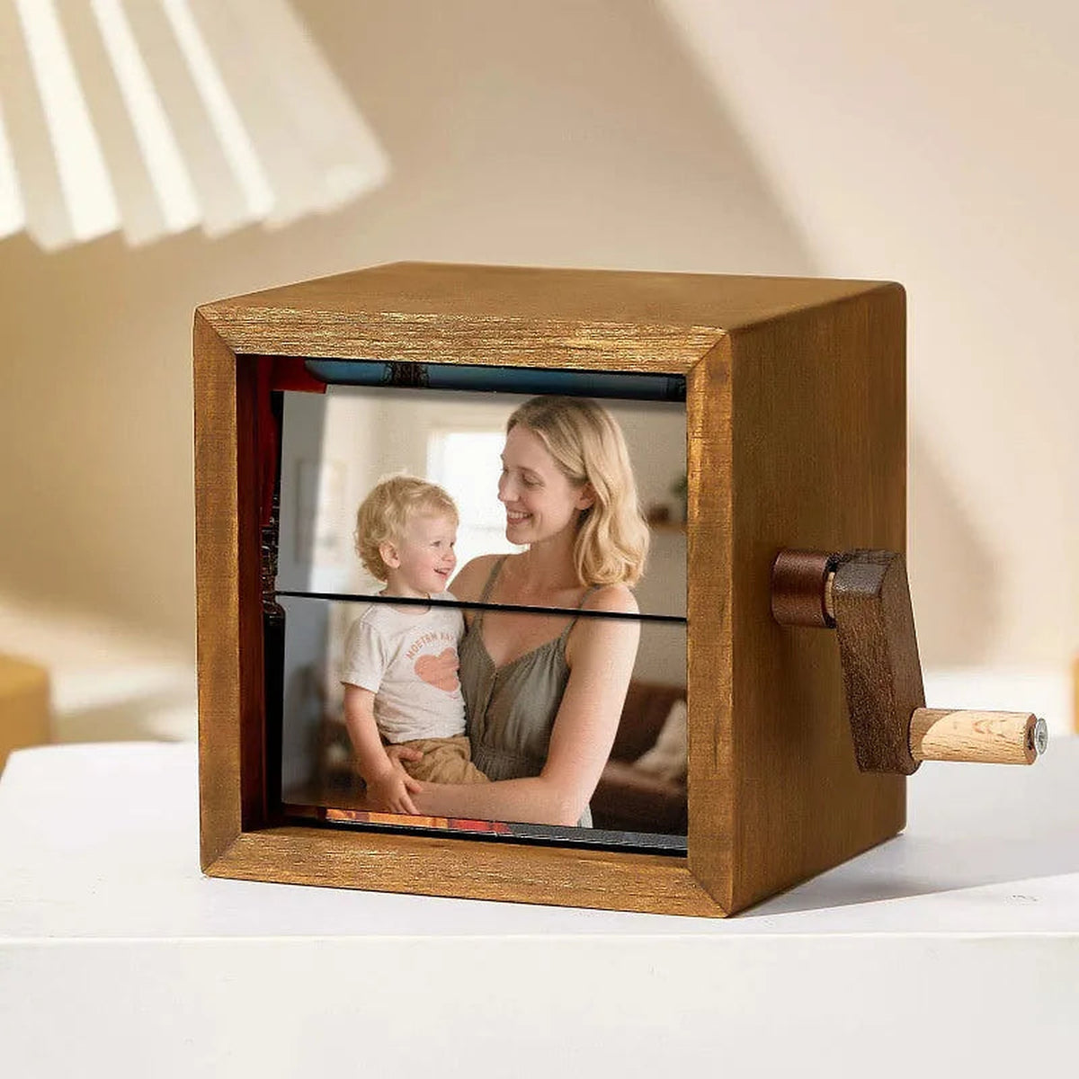 Lighted Flipbook Photo Box — Personalized 16-Photo Keepsake