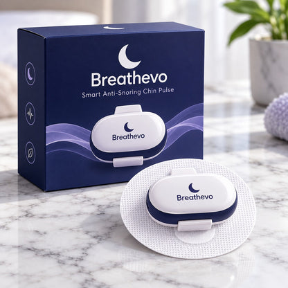 Smart Anti-Snoring Chin Device — For Quieter Nights Together