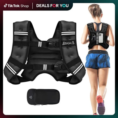 Weighted Workout Vest — for Walking, Running and Training