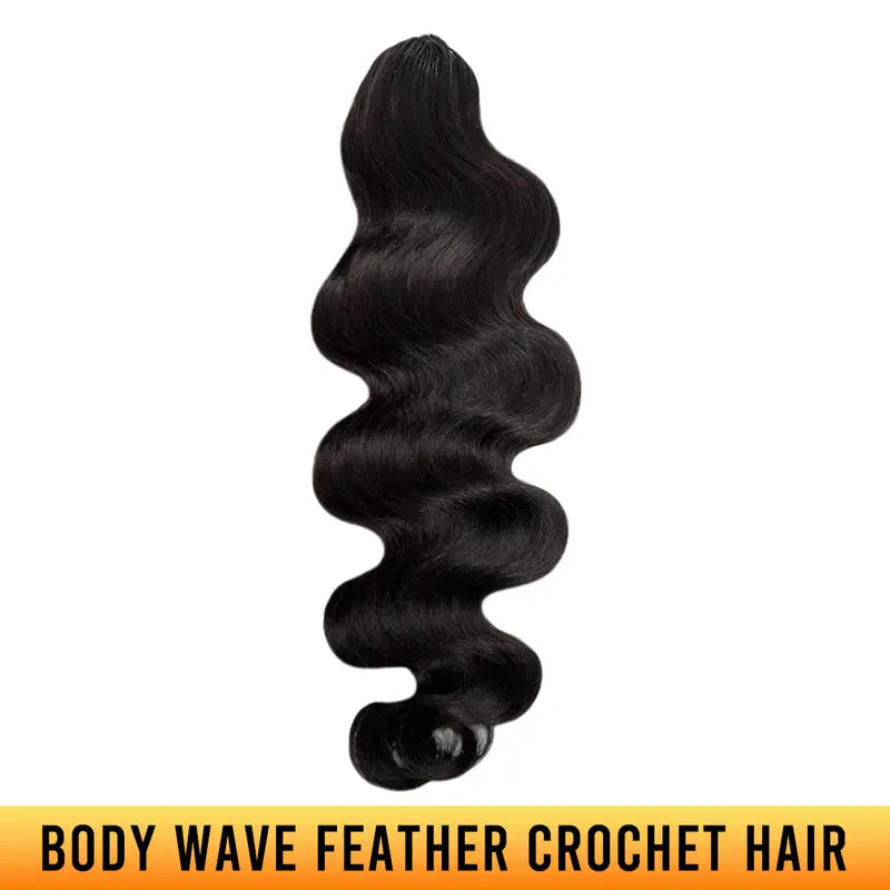 Premium Feather Crochet Hair