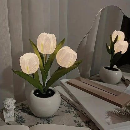 Tulip LED Night Light — Decor for Living Rooms and Bedrooms