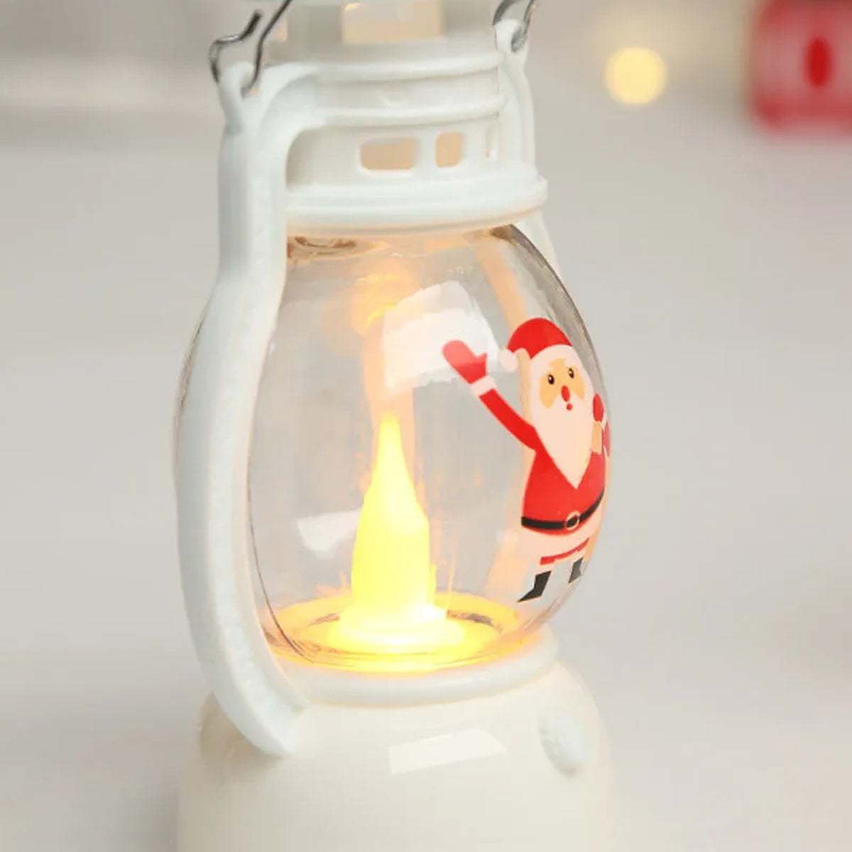 LED Holiday Lantern — Festive Indoor Decor and Lighting