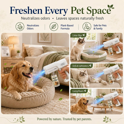 Pet Odor Eliminator Spray Kit — Probiotic Cleaner for Homes