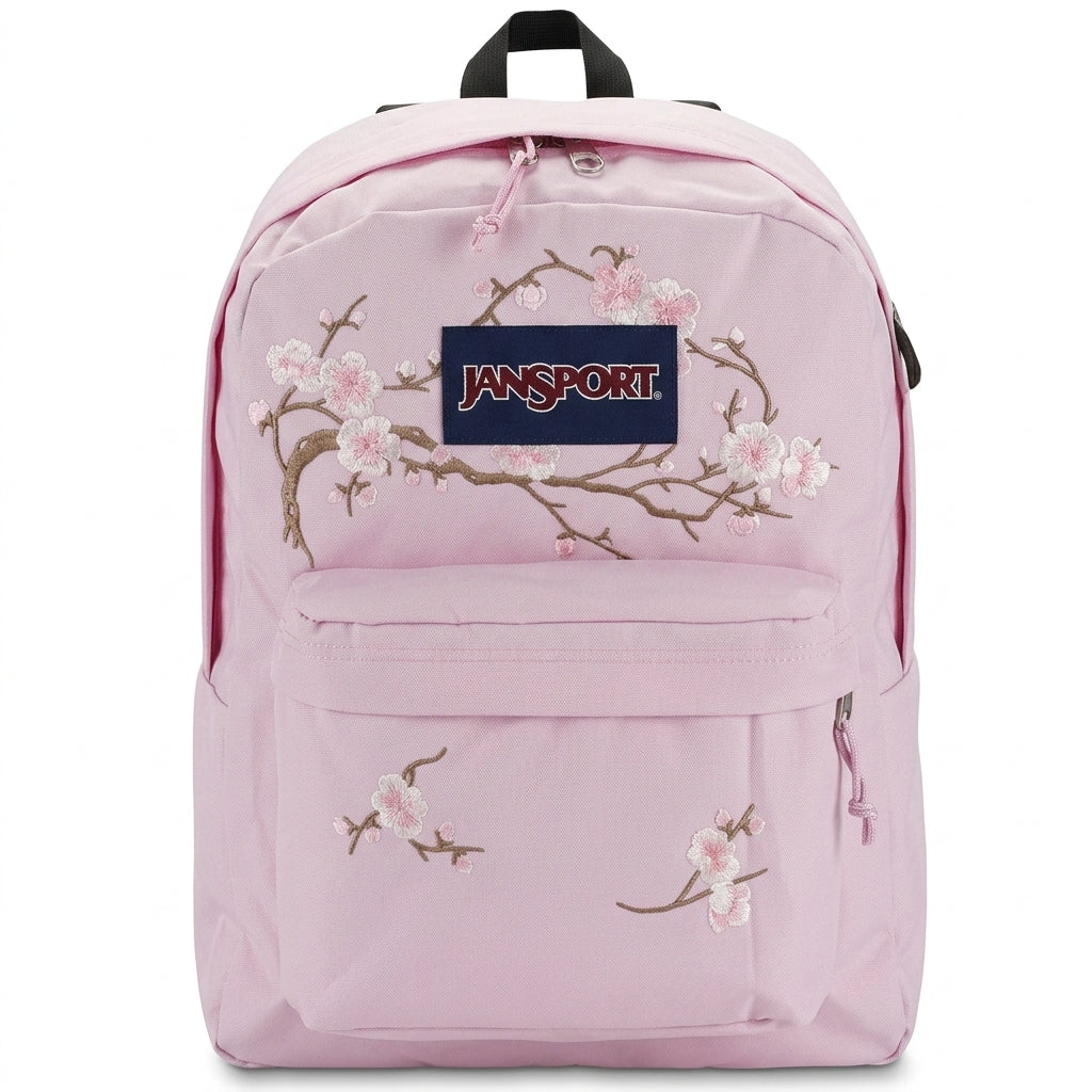 Sakura Embroidery Backpack