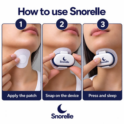 Snorelle™ Smart Anti Snoring Chin Device — For Quieter Nights Together