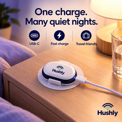Hushly™ Smart Anti Snoring Chin Device