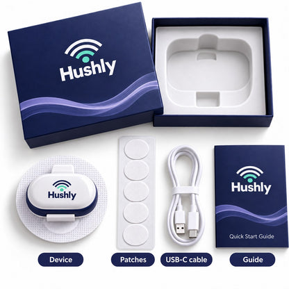 Hushly™ Smart Anti Snoring Chin Device
