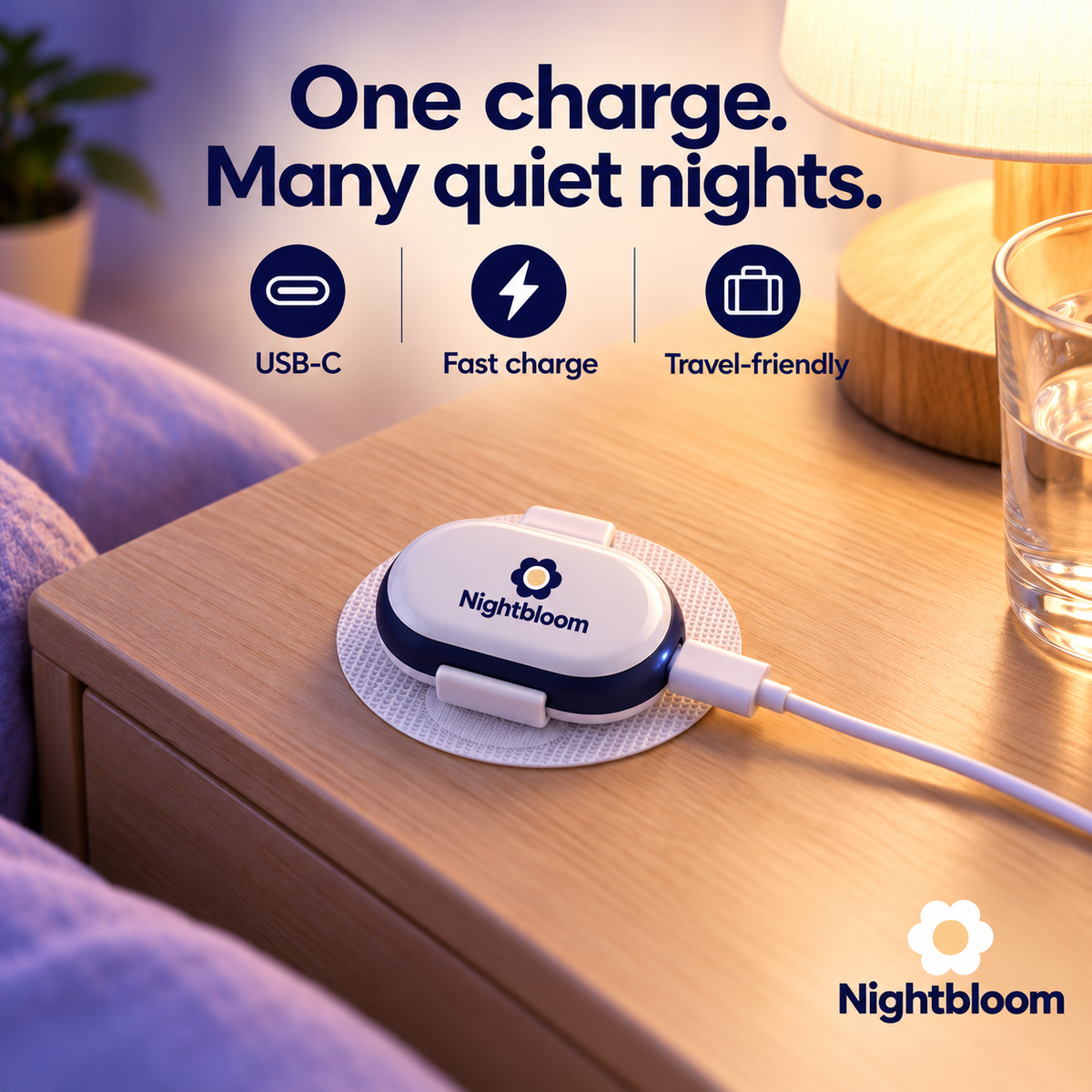 Nightbloom™ Smart Anti-Snoring Chin Device