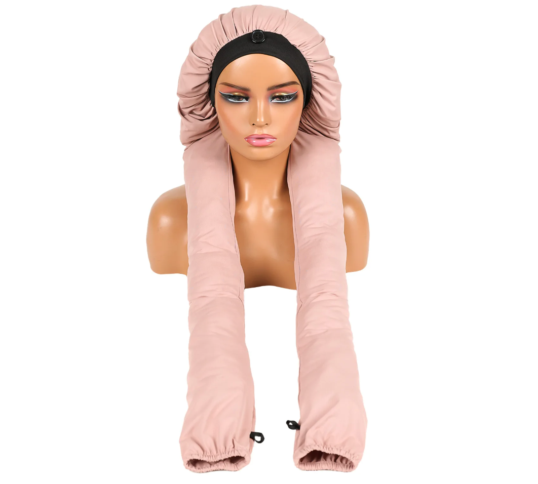 Silk Satin Hair Bonnet — Braid Protection Cap For Sleeping
