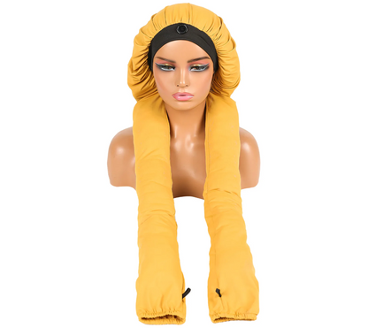 Silk Satin Hair Bonnet — Braid Protection Cap For Sleeping