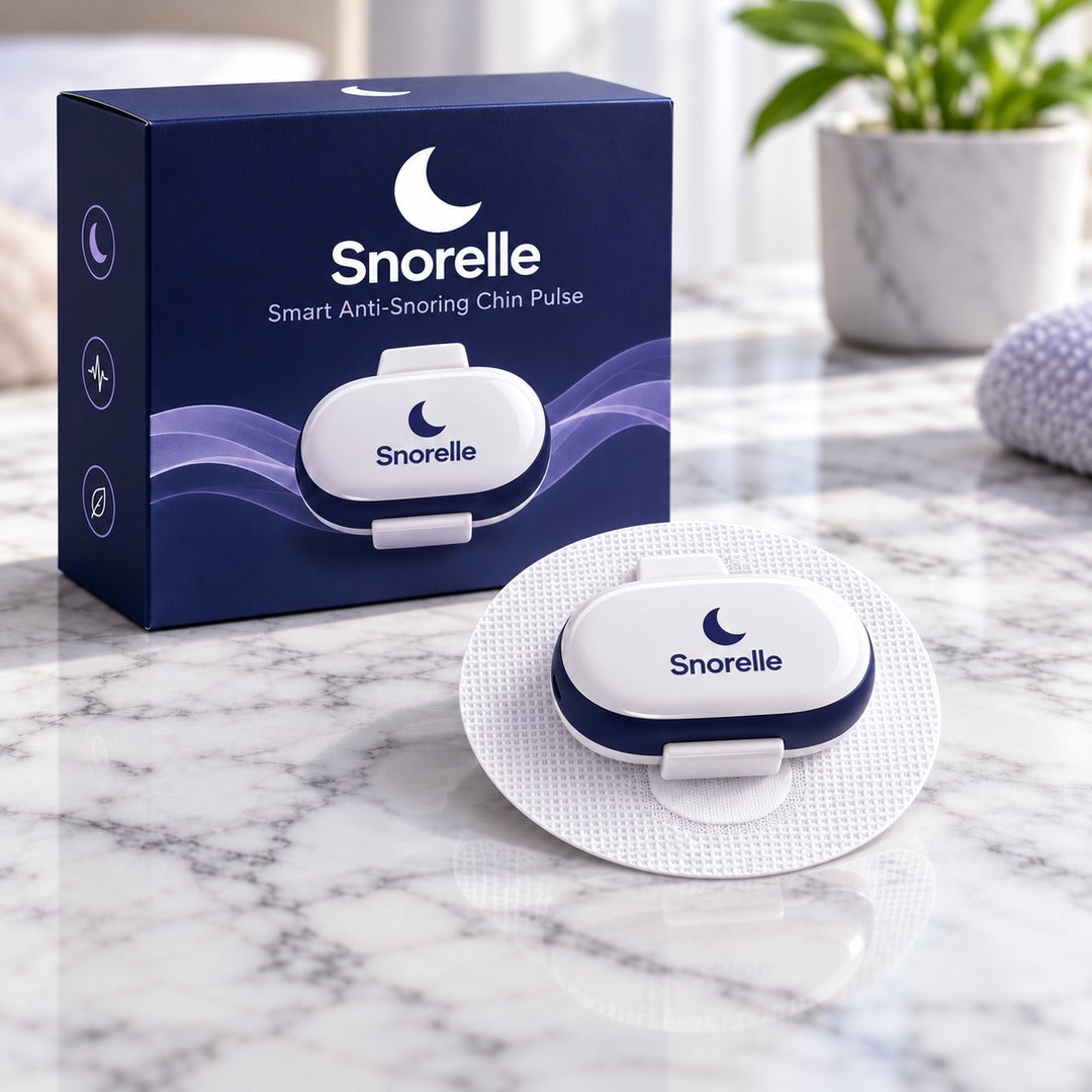 Snorelle™ Smart Anti Snoring Chin Device — For Quieter Nights Together