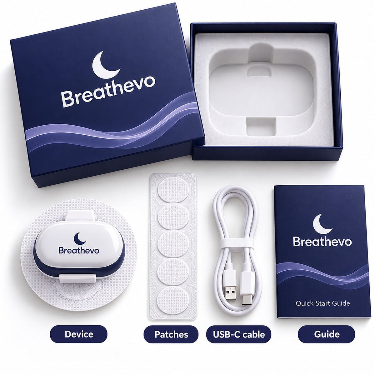 Smart Anti-Snoring Chin Device — For Quieter Nights Together