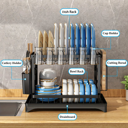 Kitchen Dish Drying Rack