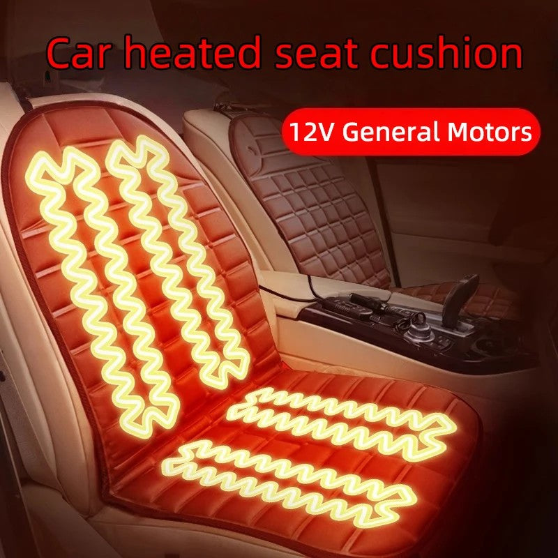 Heated Car Seat Cushion — Warm Winter Driving