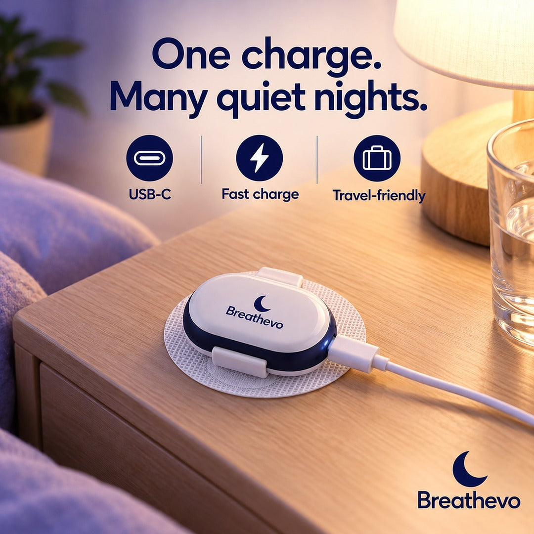 Breathevo USB-C charging