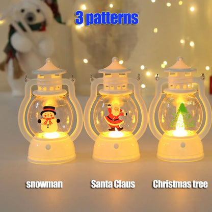 LED Holiday Lantern — Festive Indoor Decor and Lighting