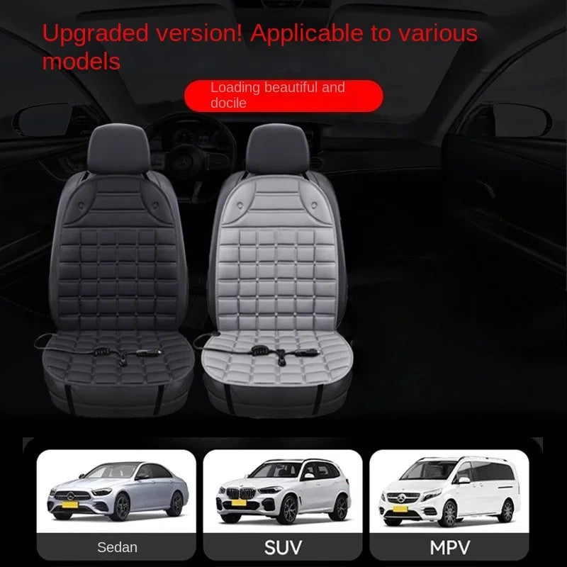 Heated Car Seat Cushion — Warm Winter Driving