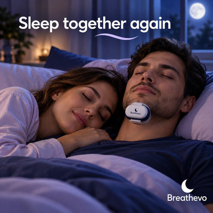 Smart Anti-Snoring Chin Device — For Quieter Nights Together