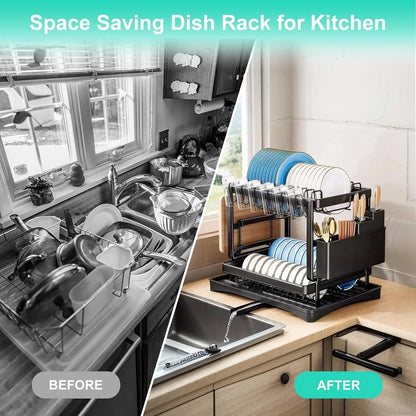 Kitchen Dish Drying Rack