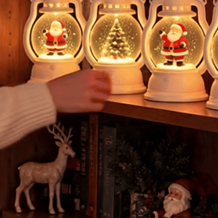 LED Holiday Lantern — Festive Indoor Decor and Lighting