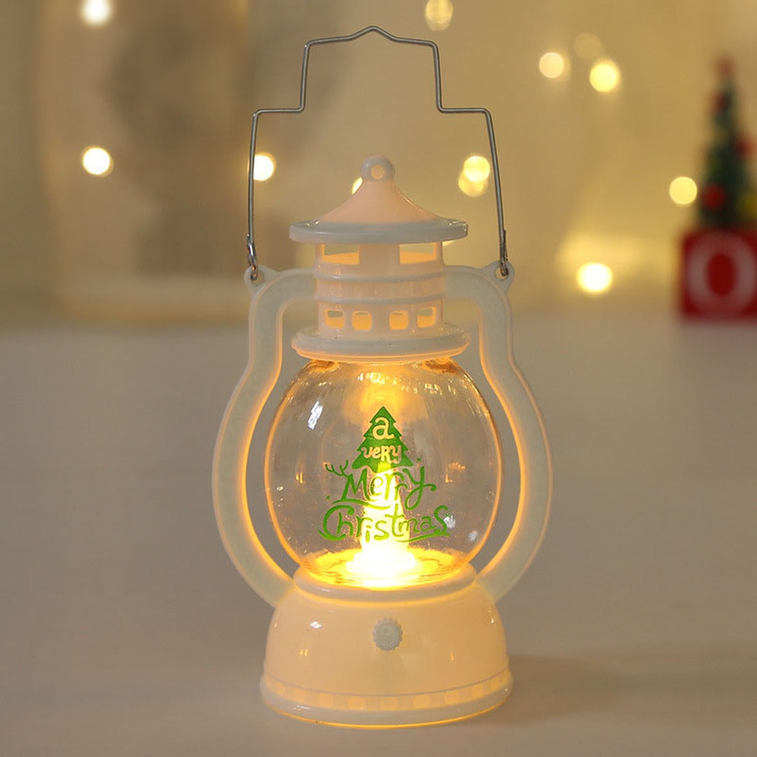 LED Holiday Lantern — Festive Indoor Decor and Lighting