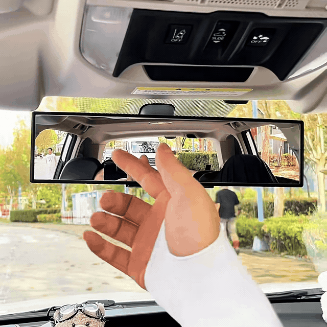 Wide-Angle Rearview Mirror — for Cars, SUVs and Trucks