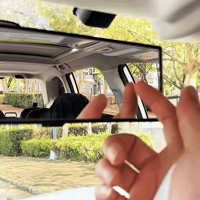 Wide-Angle Rearview Mirror — for Cars, SUVs and Trucks