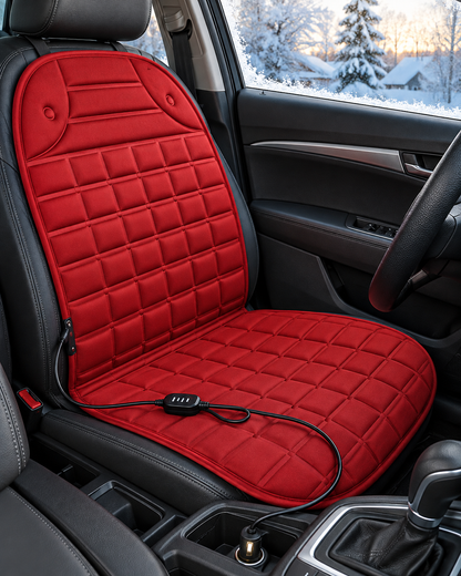Heated Car Seat Cushion — Warm Winter Driving