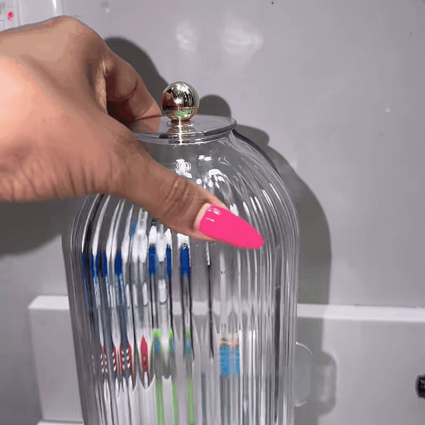 360° Rotating Toothbrush Holder — for Bathroom and Vanity